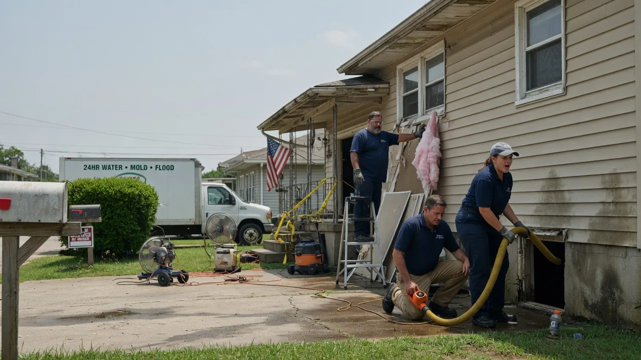 Water Damage Repair in Flat Rock, IL near me